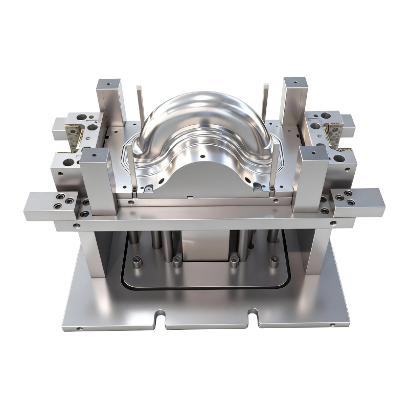 Forma na hlboké ťahanie pre predné a zadné kolesá dvojkolesových elektrických vozidiel
